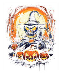 Halloween Sublimation Pumpkin Png Background. Use for T-shirts, mugs, stickers, Cards, etc.