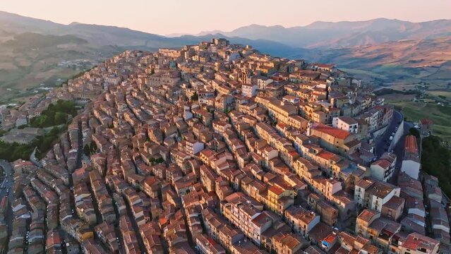 Gangi (Sicily, Italy) Drone