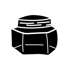 jar bottle silhouette icon