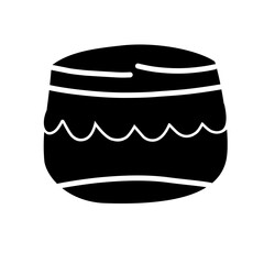 jar bottle silhouette icon