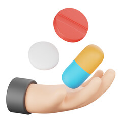 medicine 3d icon illustration