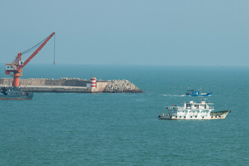 ship in port