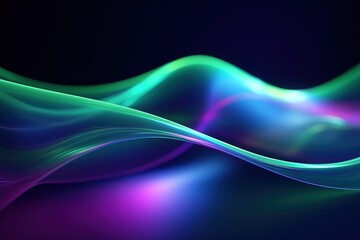 abstract futuristic background with pink blue glowing neon moving high speed wave lines and bokeh lights. Data transfer concept Fantastic wallpaper