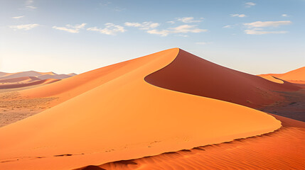 Fototapeta na wymiar Panoramic view from Dune at landscape