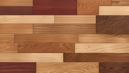 Wood Varieties Collection Maple, Cherry, Walnut, and More  background texture