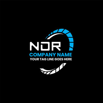 NDR letter logo vector design, NDR simple and modern logo. NDR luxurious alphabet design  