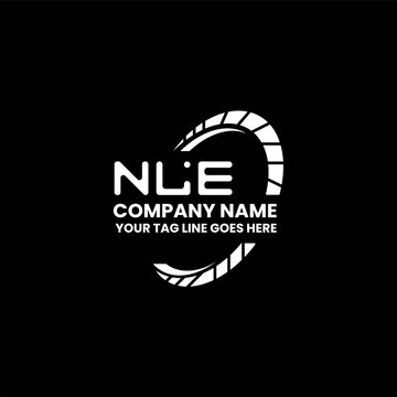 NLE letter logo vector design, NLE simple and modern logo. NLE luxurious alphabet design  