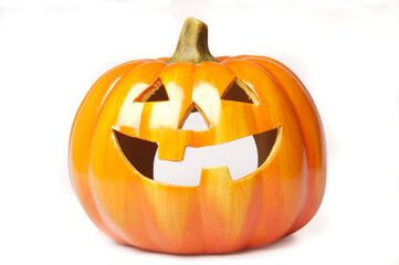 Jack-o-lantern for Halloween isolated