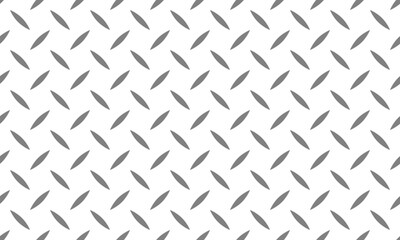 Simple diamond plate texture seamless pattern background. Vector Repeating Texture.