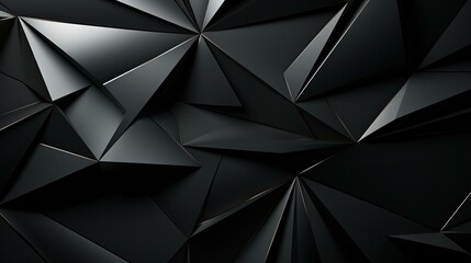 黒色の幾何学的な背景