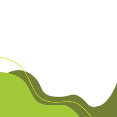 Wave Line Footer