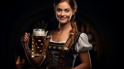 Bavarian Elegance: Celebrating Oktoberfest with Beer and Beauty