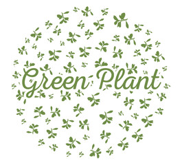 green plant logo with leaves and flowers, leaves, art, print, frame, friendly, element, environmental, background, template, flora, pattern, ornamental, flourish, green, nature, leaf, ecology,