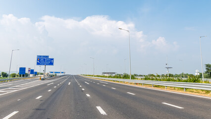 The Delhi Vadodara Mumbai Expressway is a 1350 km long, 8-lane wide access-controlled expressway connecting New Delhi to Mumbai. Delhi Mumbai Expressway.