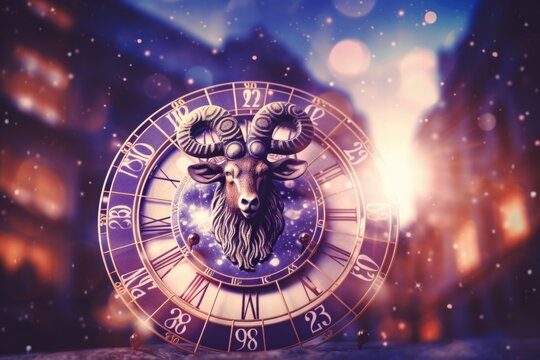 Zodiac signs astrology background