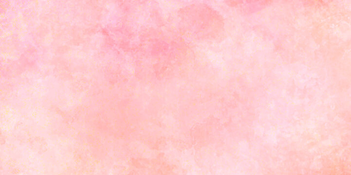 Seamless soft pink background with texture pink background with watercolor Pink scraped grungy background. Grunge background frame Soft pink watercolor background. Pink texture background.
