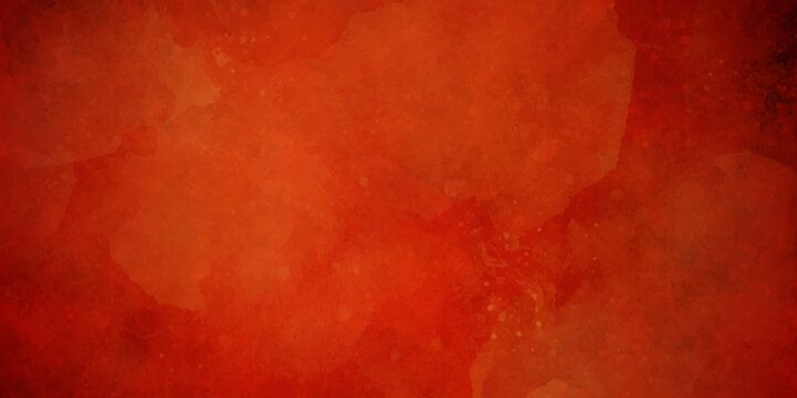Red and orange background and abstract background, uneven surface, coating abstract blaze fire flame texture or background. Wall grunge texture with red tones. Vintage red abstract grunge.