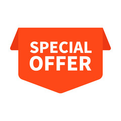 Special Offer In Orange Unique Shape For Sale Promotion Business
