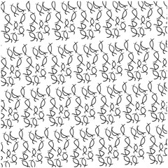 Small intersecting lines imitate a cluster of threads or worms