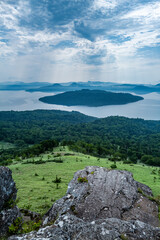 美幌峠より望む屈斜路湖
