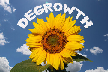 Symbolbild Degrowth: Die wachstumskritische Bewegung fordert eine Reduzierung von Konsum und...
