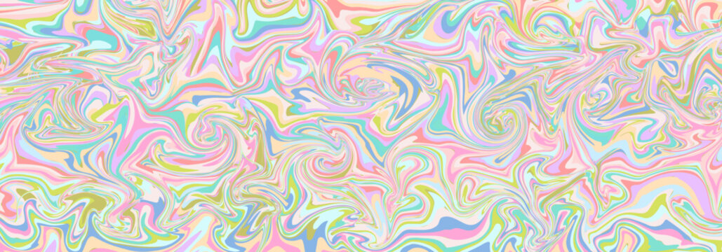 Groovy hippie Liquid marble texture.Wavy marble psychedelic swirl.Y2k aesthetic.Groovy hippie Liquid marble texture posters.Trendy 70s retro psychedelic style.
