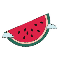 watermelon vector illustration