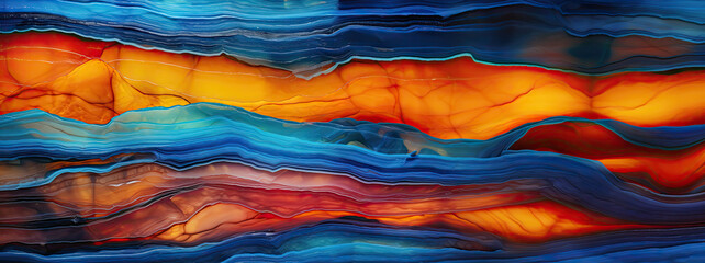 colorful semi-precious translucent stone, vibrant glass sculpture up close, luminous glasswork, aesthetic wallpaper, AI