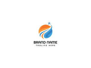 airline O  letter logo
