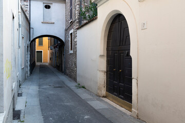 the streets of brascia italy