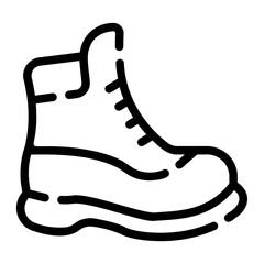 boots Line Icon