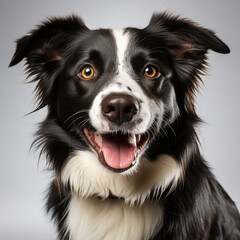 Fototapeta premium cute border collie dog