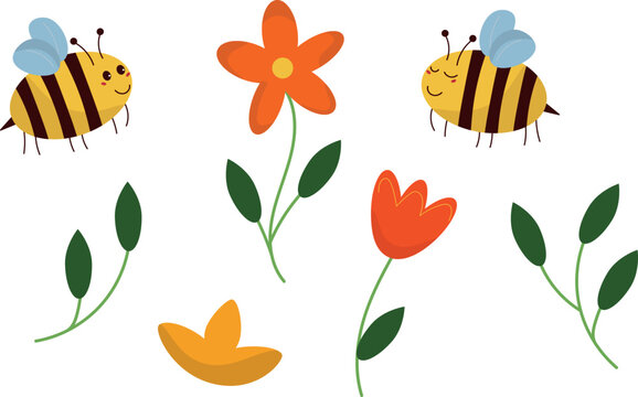 bee clipart vector images Free Vector