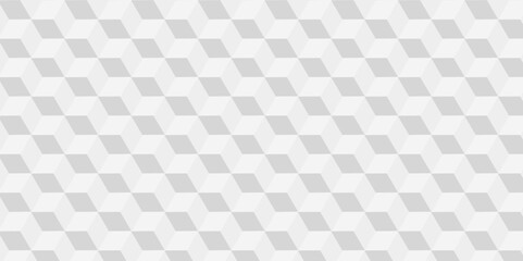 	
Seamless geometric pattern abstract background. abstract cubes geometric white and gray color hexagon technology background. digital cube honeycomb Front view of white texture for background.