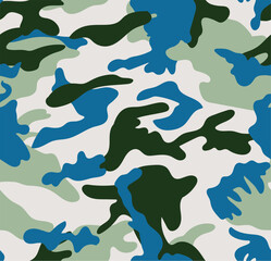 abstract camouflage background vector military textile print.