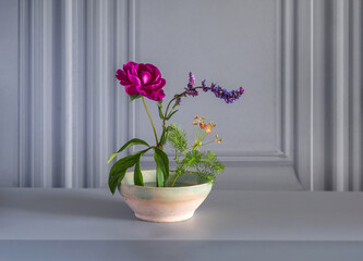Floral arrangement in a minimalist style.