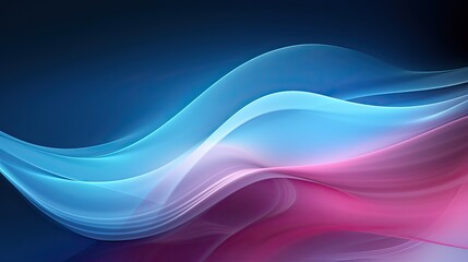 Abstract Background blue and pink color with Gaussian blur smooth and waves. concepts.