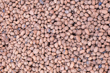 Expanded clay drainage