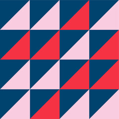 Abstract geometric shape, modern geometric element. Trendy minimalist basic figure,vector graphic design. Pink color.