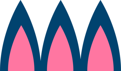 Abstract geometric shape, modern geometric element. Trendy minimalist basic figure,vector graphic design. Pink color.