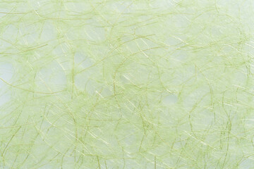 Washi, Fine art Japanese paper texture background, bright green
