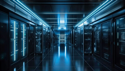 Fototapeta premium Efficient Data Management with Networked Storage Server