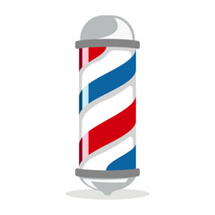 barber pole icon design vector template