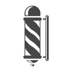 barber pole icon design vector template