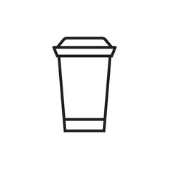 cup icon vector
