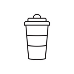 cup icon vector