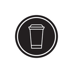 cup icon vector