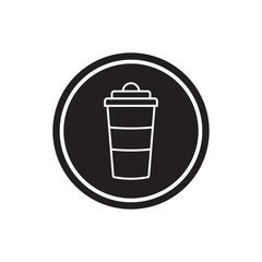 cup icon vector