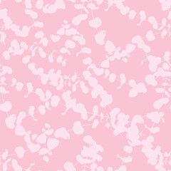 Artistic tropical hand drawing two colors floral seamless digital print pattern design Victorian Baroque Flowers and Leaves Vector  Isolated Background in Hawaiian style with big flowers