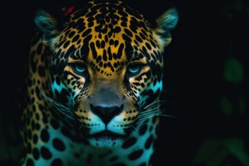 "Majestic Jaguar: A Glimpse of Wild Beauty in its Natural Habitat"